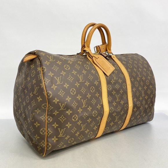 LOUIS VUITTON Brown Monogram Boston Bag - Picture 2 of 13